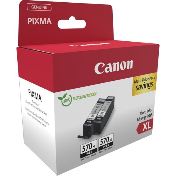 Tusz Canon Tusz PGI-570XL Twin SEC 0318C010 czarny