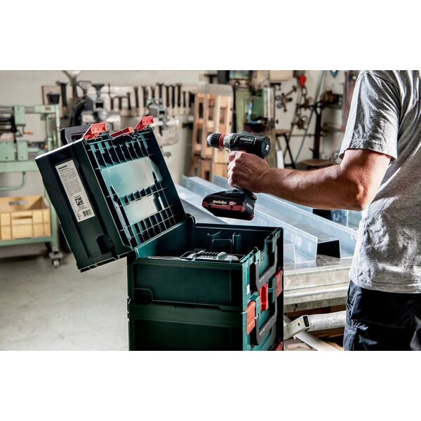 Metabo Metabo metaBOX 145 (626883000) system tool case stackable 396 x 296 x 145 mm solo - without insert