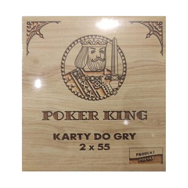 Cartamundi Karty Poker King 2x55