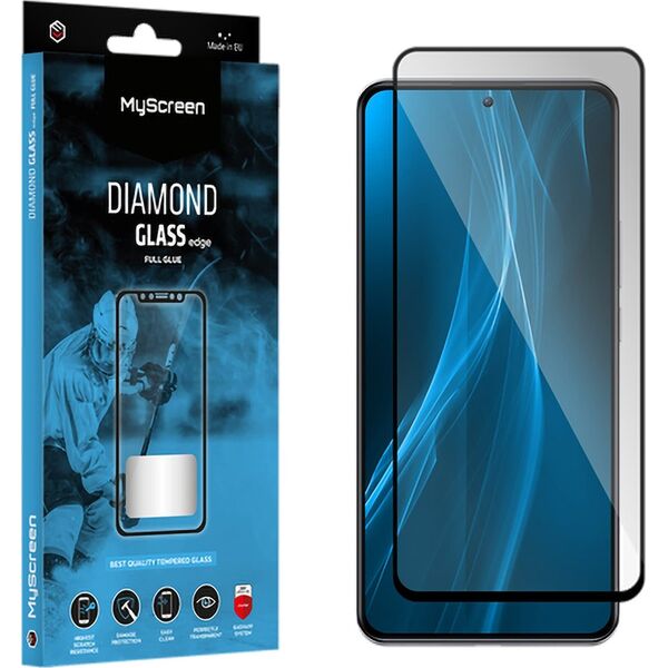 MyScreen Protector Myscreen Diamond Glass Lite Edge Full Glue Black do Samsung Galaxy S23 FE