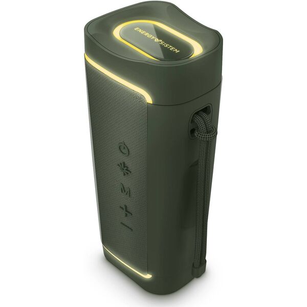 Głośnik Energy Sistem Energy Sistem | Speaker with RGB LED Lights | Yume ECO | 15 W | Waterproof | Bluetooth | Green | Portable | Wireless connection