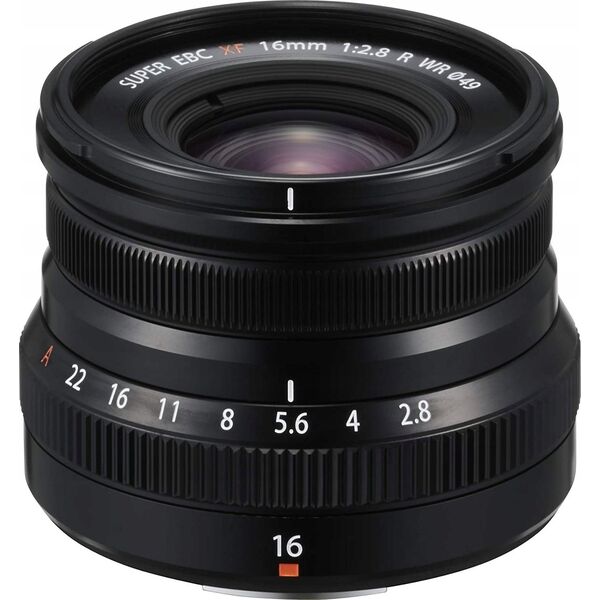Obiektyw Fujifilm Lens Fujinon XF16mm F2.8 R WR black