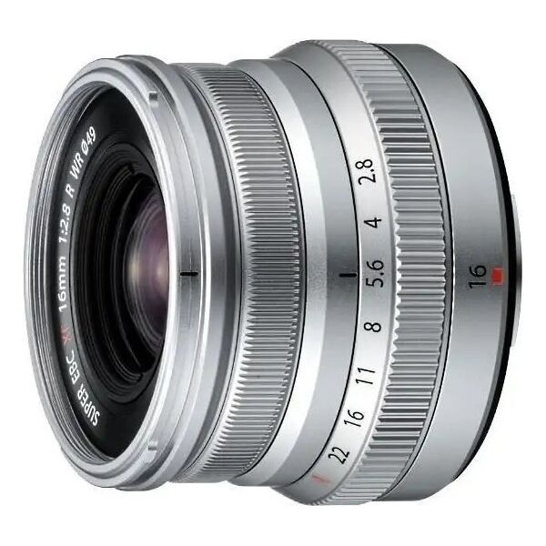 Obiektyw Fujifilm Lens Fujinon XF16mm F2.8 R WR silver