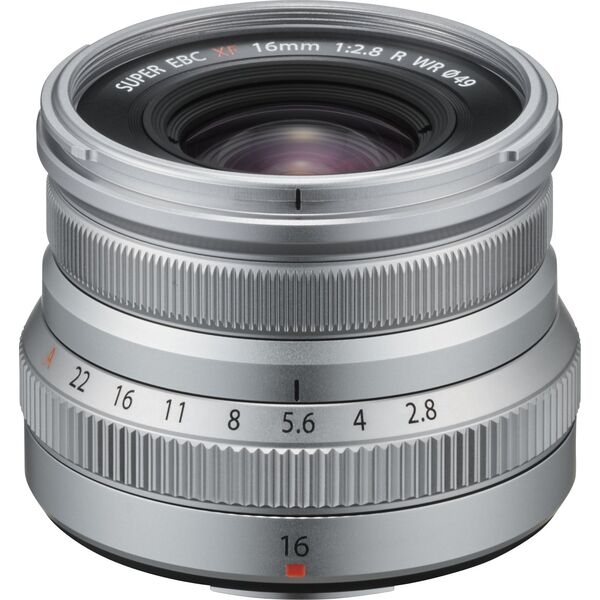 Obiektyw Fujifilm Lens Fujinon XF16mm F2.8 R WR silver