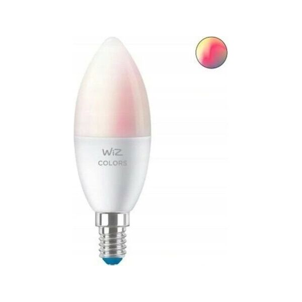 WiZ WiZ,Candle,4,9W,2200-6500 (RGB),C37,E14,1 pcs lightsource