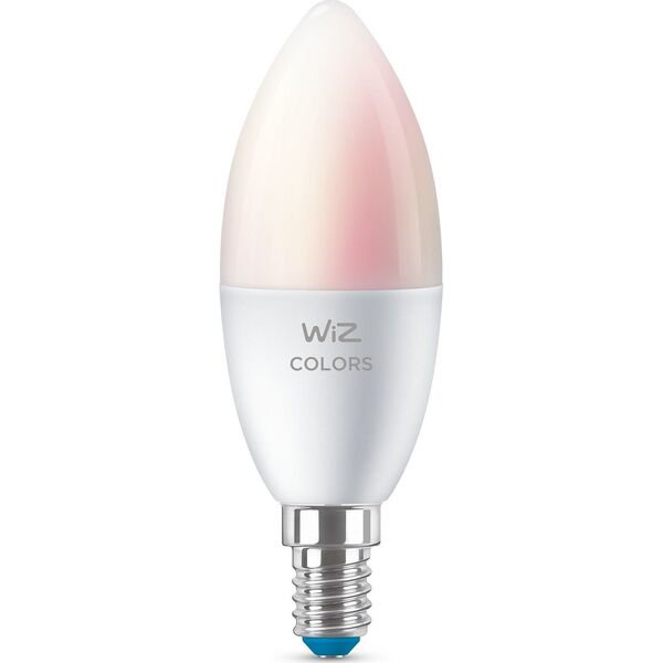 WiZ WiZ,Candle,4,9W,2200-6500 (RGB),C37,E14,1 pcs lightsource