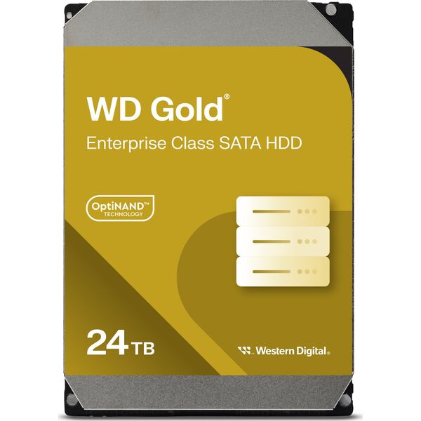 Dysk serwerowy WD Gold 24TB 3.5'' SATA III (6 Gb/s)  (WD241KRYZ)