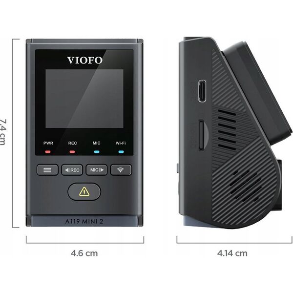 Wideorejestrator Viofo Rejestrator trasy VIOFO A119 MINI 2-G GPS