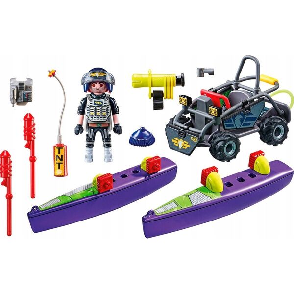 Playmobil Playmobil City Action Quad terenowy jednostki specjalnej 71147