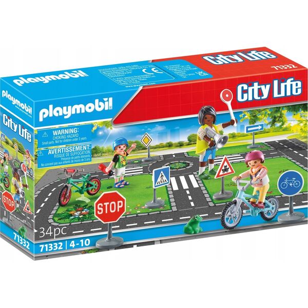 Playmobil Playmobil City Life Kurs rowerowy 71332