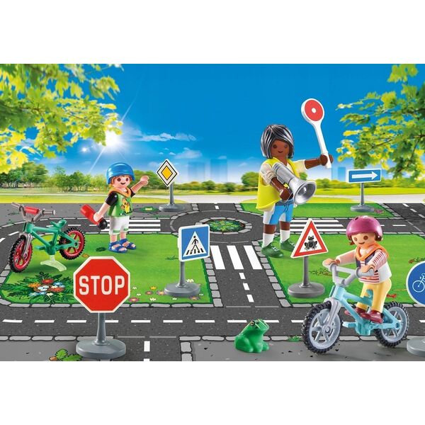 Playmobil Playmobil City Life Kurs rowerowy 71332