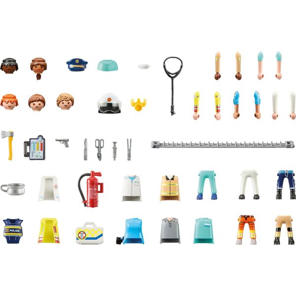 Playmobil Zestaw z figurkami Figures 71400 My Figures: Służby ratownicze