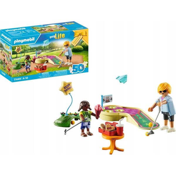 Playmobil Zestaw z figurkami My Life 71449 Minigolf