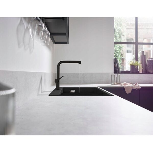 Bateria kuchenna Hansgrohe Kitchen faucet with hose Hansgrohe 72809670