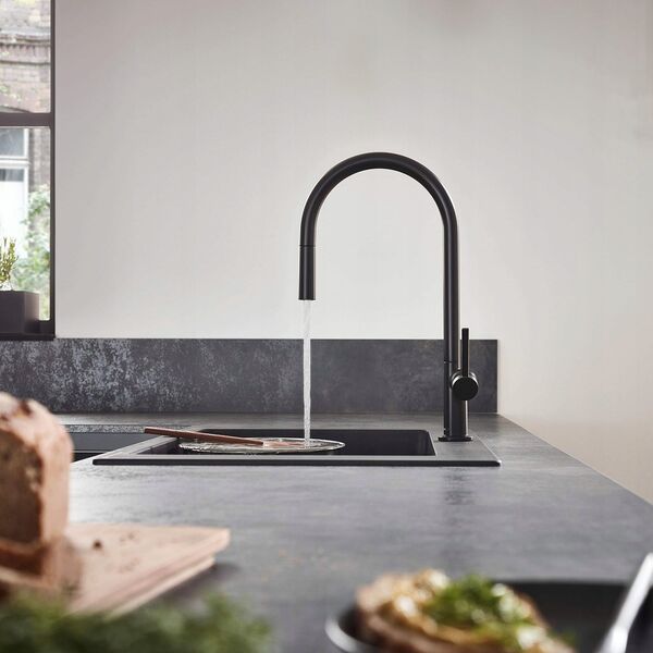 Bateria kuchenna Hansgrohe Kitchen faucet with pull-out hose Hansgrohe Talis M54 72802670