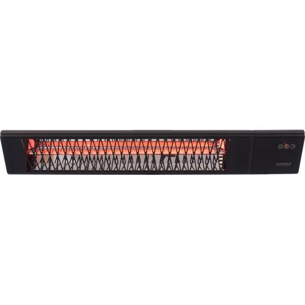 Sunred SUNRED | Heater | PRO25W-SMART, Triangle Dark Smart Wall | Infrared | 2500 W | Number of power levels | Suitable for rooms up to m² | Black | IP55