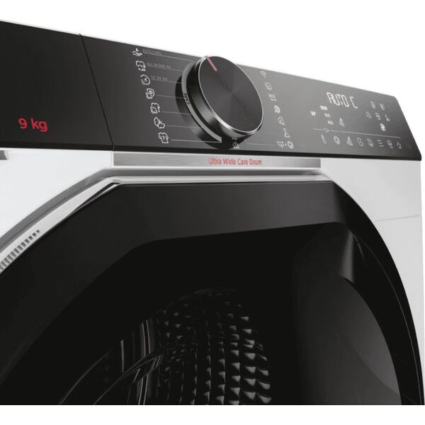 Pralka Hoover Hoover | Washing Machine | H7W449AMBC-S | Energy efficiency class A | Front loading | Washing capacity 9 kg | 1400 RPM | Depth 51 cm | Width 60 cm | LED | Steam function | Wi-Fi | White