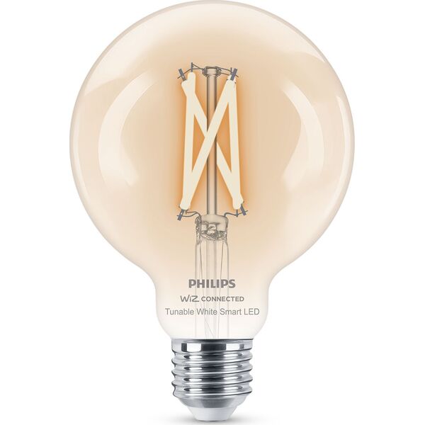 Philips Philips Smart filament przezroczysta E27 G95 7 W (60 W), WW-CW