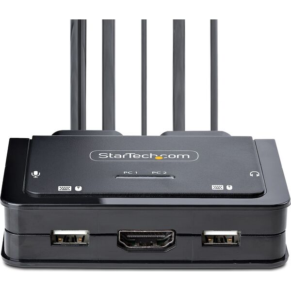 Konsola KVM StarTech KVM StarTech 2-Port USB-C HDMI Switch 4K
