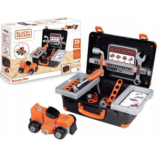 Smoby Walizka z narzędziami Black + Decker
