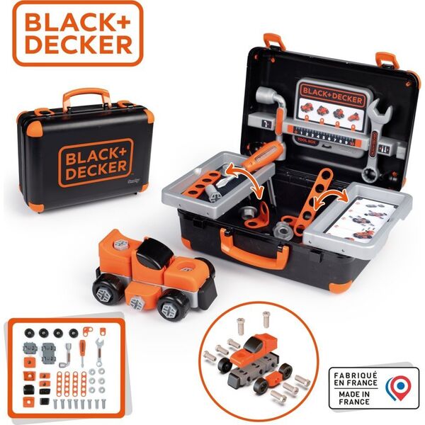Smoby Walizka z narzędziami Black + Decker