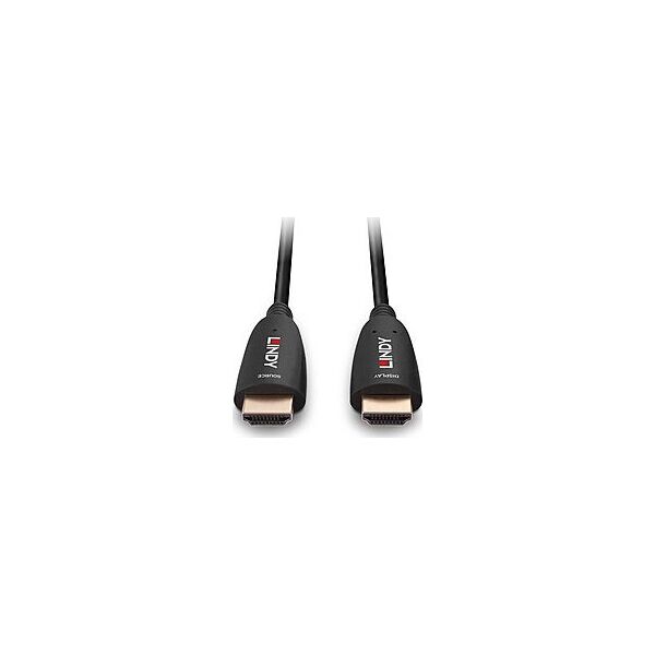 Kabel Lindy Cable Lindy Fibre Optic Hybrid HDMI 15m Black