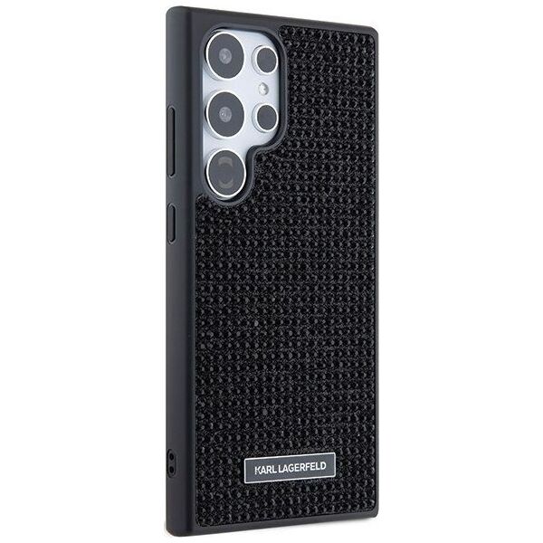 Karl Lagerfeld Karl Lagerfeld KLHCS24LHDSPRK S24 Ultra S928 hardcase czarny/black Rhinestone Metal Logo