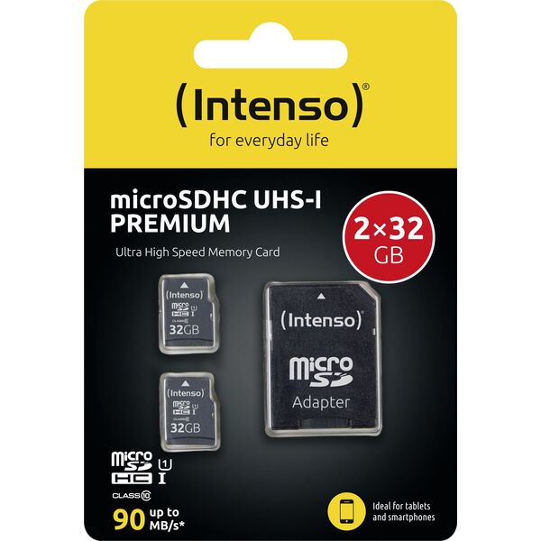 Karta Intenso Performance MicroSDHC 32 GB Class 10 UHS-I/U1  (3424480)