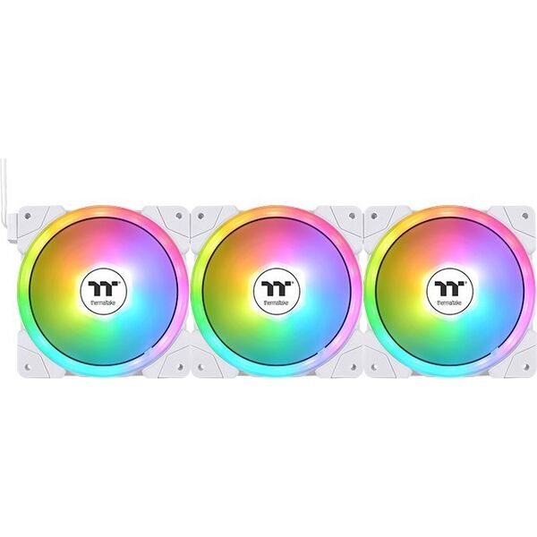 Wentylator Thermaltake SWAFAN EX14 ARGB Biały 3-pack (CL-F170-PL14SW-A)