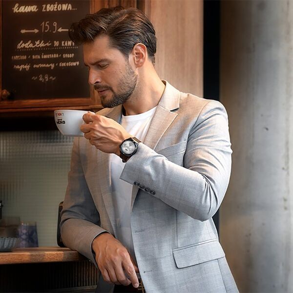 Smartwatch Garett Smartwatch męski Garett 5904238485620 czarny bransoleta
