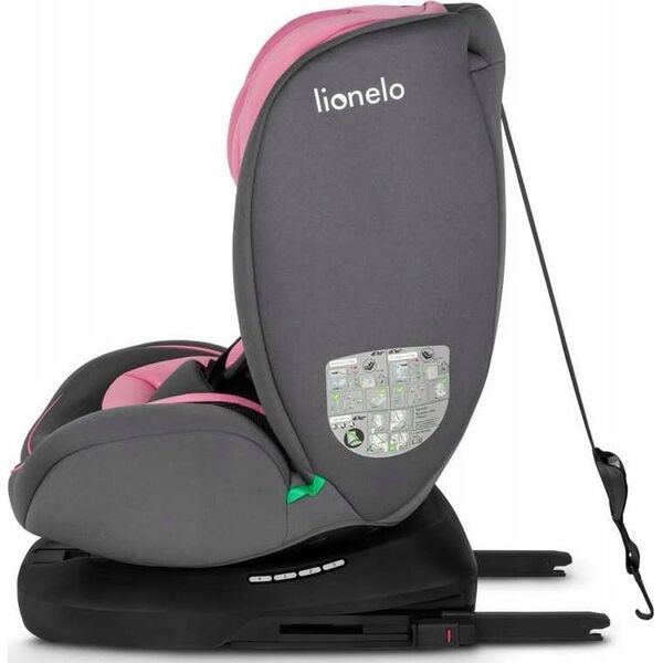 Fotelik samochodowy Lionelo FOTELIK SAMOCHODOWY OBROTOWY BASTIAAN I-SIZE 0-36KG 40-150CM PINK BABY