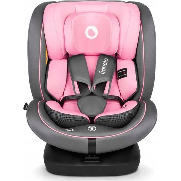 Fotelik samochodowy Lionelo FOTELIK SAMOCHODOWY OBROTOWY BASTIAAN I-SIZE 0-36KG 40-150CM PINK BABY