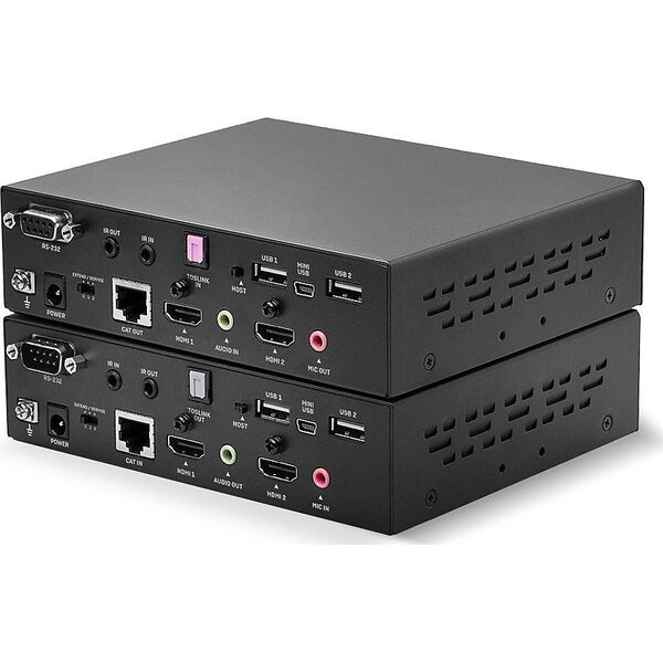 Adapter USB Lindy Adap Lindy Extender Cat6 HDMI USB RS232