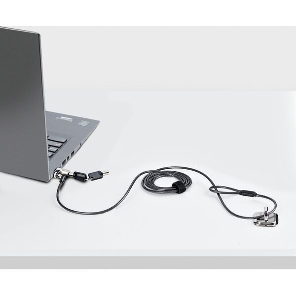 Adapter USB StarTech ZUB StarTech Laptop Schloss 2m Nano Slot