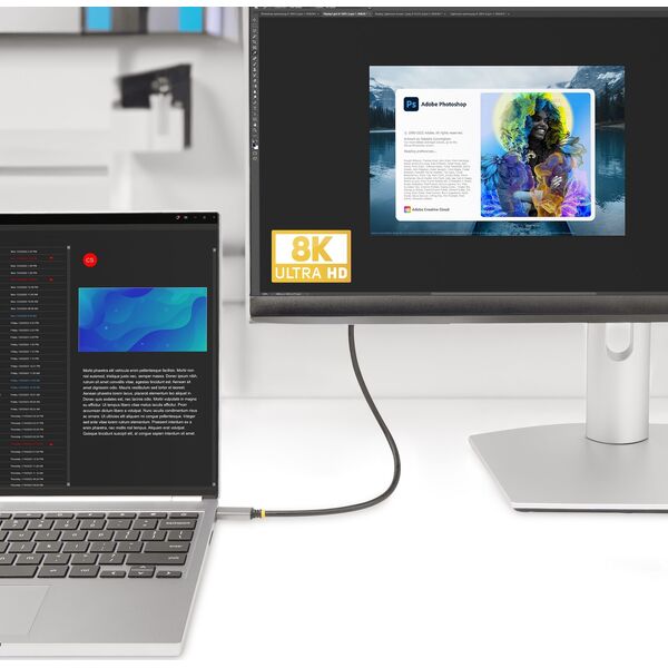 Adapter USB StarTech Cable StarTech USB-C to HDMI 1m 8K 60Hz