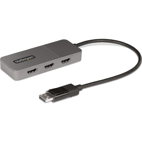 Adapter USB StarTech Adap StarTech 3 Port DP MST Hub 3x HDMI 4K 60Hz
