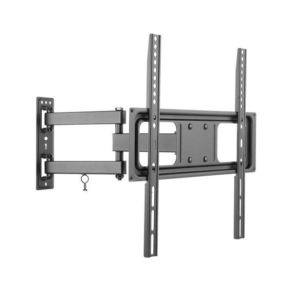 Deltaco TV laikiklis DELTACO 3 krypčių, 32"-55", 35kg, 200x200-400x400 juodas / ARM-1200