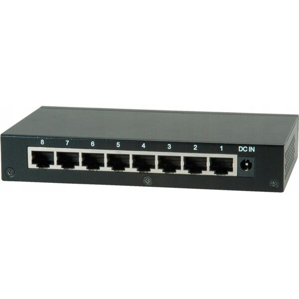 Switch Roline ROLINE Gigabit Ethernet Switch, 8 portów