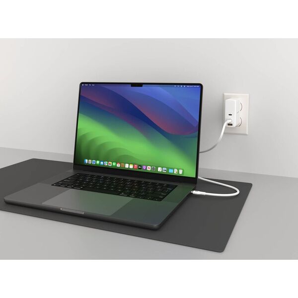 Kabel USB HyperDrive USB-C - USB-C 1 m Biały (HJ4001WHGL)