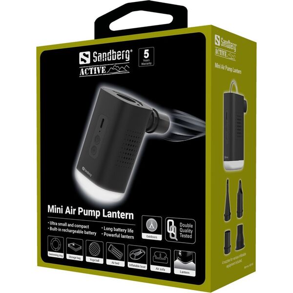 Sandberg SANDBERG Mini Air Pump Lantern