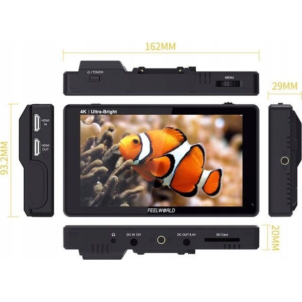 Feelworld Feelworld Monitor podglądowy LUT6S 6"