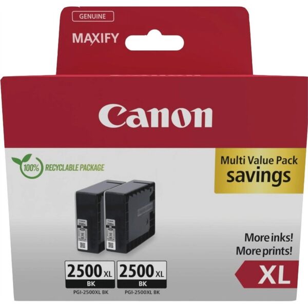 Tusz Canon CANON PGI-2500XL Ink Cartridge BK TWIN