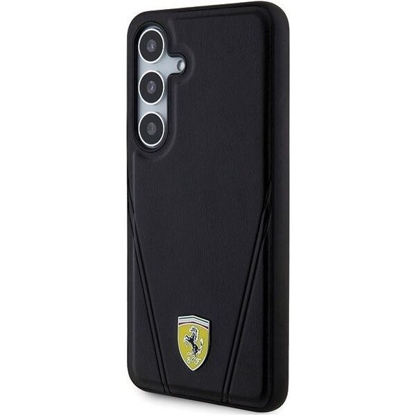 Ferrari Ferrari FEHMS24SP3BAK S24 S921 czarny/black hardcase Hot Stamp V Lines MagSafe