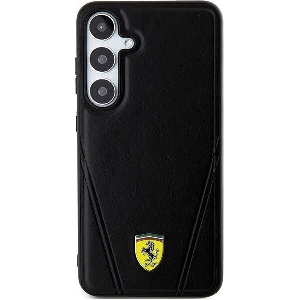 Ferrari Ferrari FEHMS24SP3BAK S24 S921 czarny/black hardcase Hot Stamp V Lines MagSafe