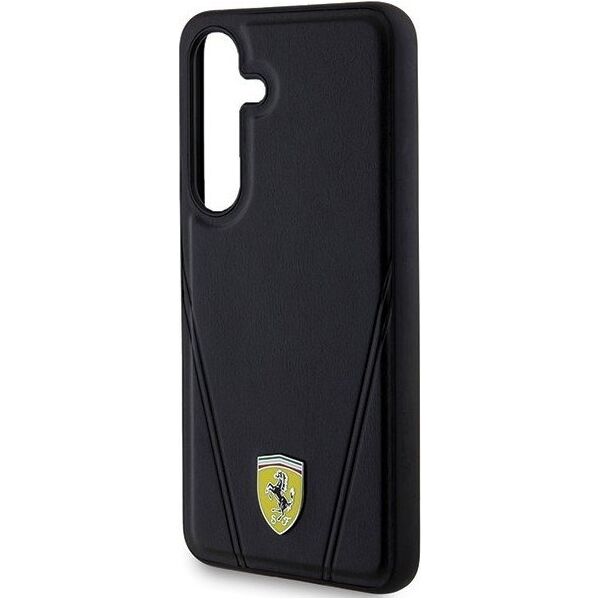 Ferrari Ferrari FEHMS24MP3BAK S24+ S926 czarny/black hardcase Hot Stamp V Lines MagSafe