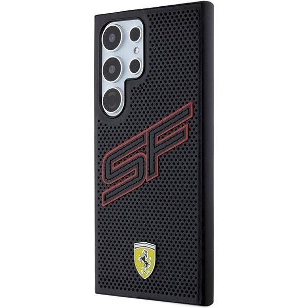 Ferrari Ferrari FEHCS24LPINK S24 Ultra S928 czarny/black hardcase Big SF Perforated