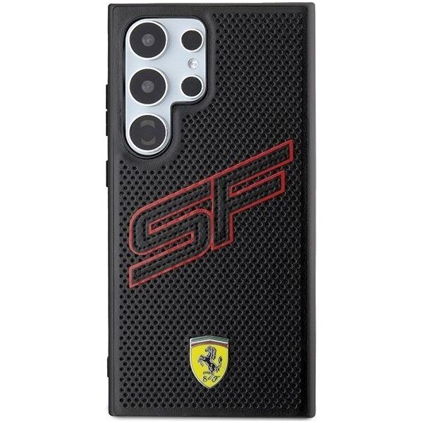Ferrari Ferrari FEHCS24LPINK S24 Ultra S928 czarny/black hardcase Big SF Perforated