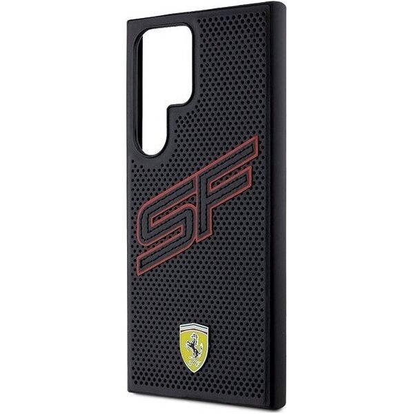 Ferrari Ferrari FEHCS24LPINK S24 Ultra S928 czarny/black hardcase Big SF Perforated