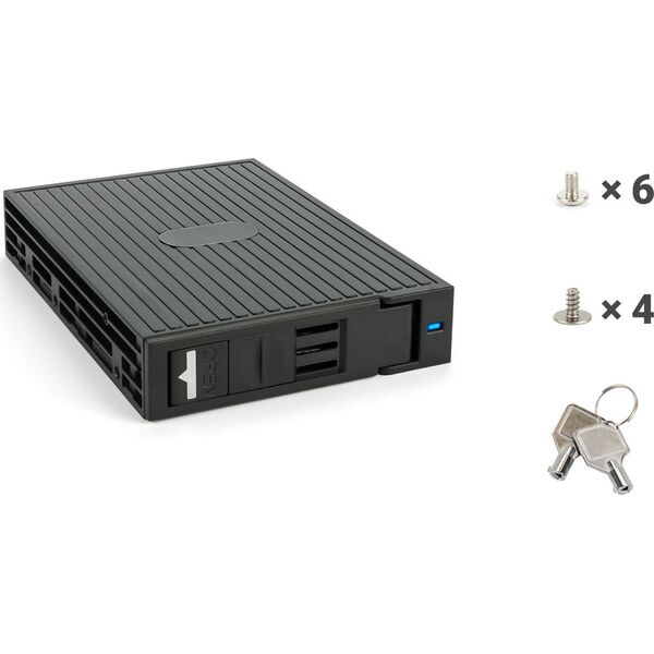 Fantec FANTEC MR-25, 2,5" SATA & SAS HDD/SSD Caddy