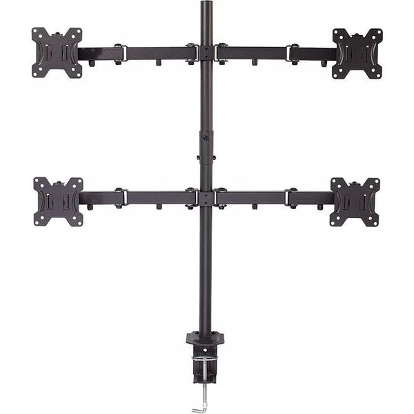 Lindy Uchwyt biurkowy na 4 monitory 17" - 28" (40659)